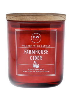 Farmhouse Cider| WOODEN WICK CANDLE