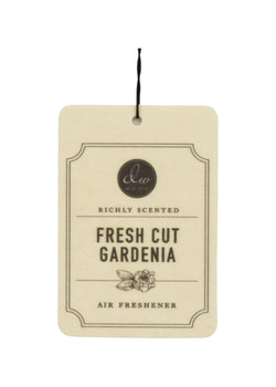 Fresh Cut Gardenia | Hanging Air Freshener