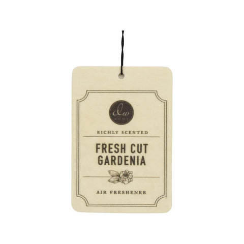 Fresh Cut Gardenia | Hanging Air Freshener