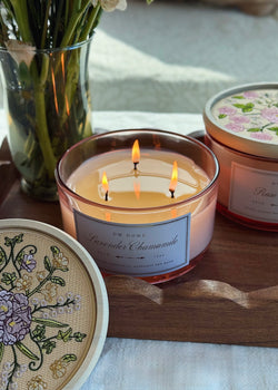 Lavender Chamomile Triple Wick Candle