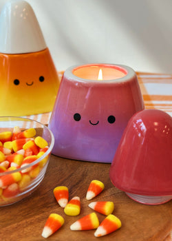 Cotton Candy Ceramic Candle Single Wick