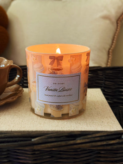 Vanilla Brulee WOODEN WICK Candle