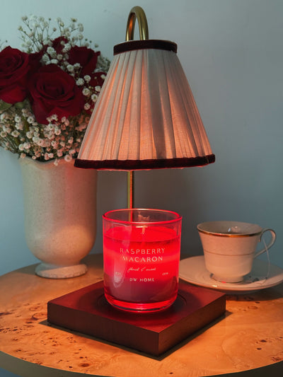 Raspberry Macaron Candle Single Wick