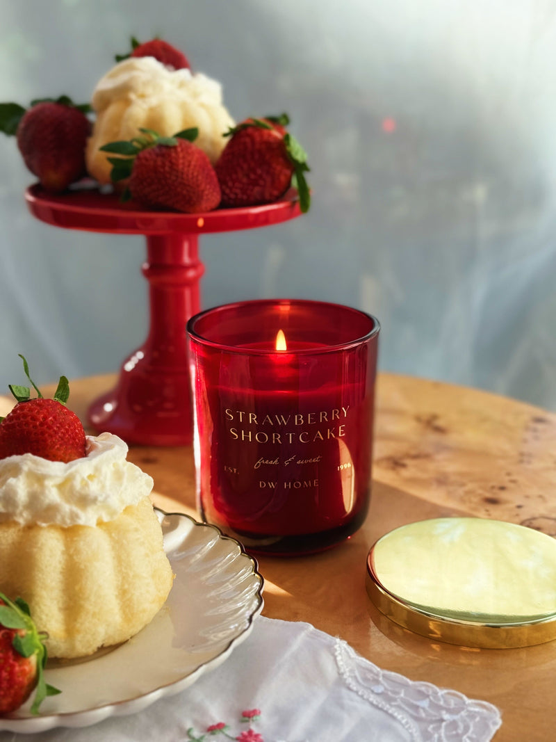 Strawberry Shortcake Candle Single Wick