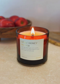 Apple Honey Butter Candle Wooden Wick