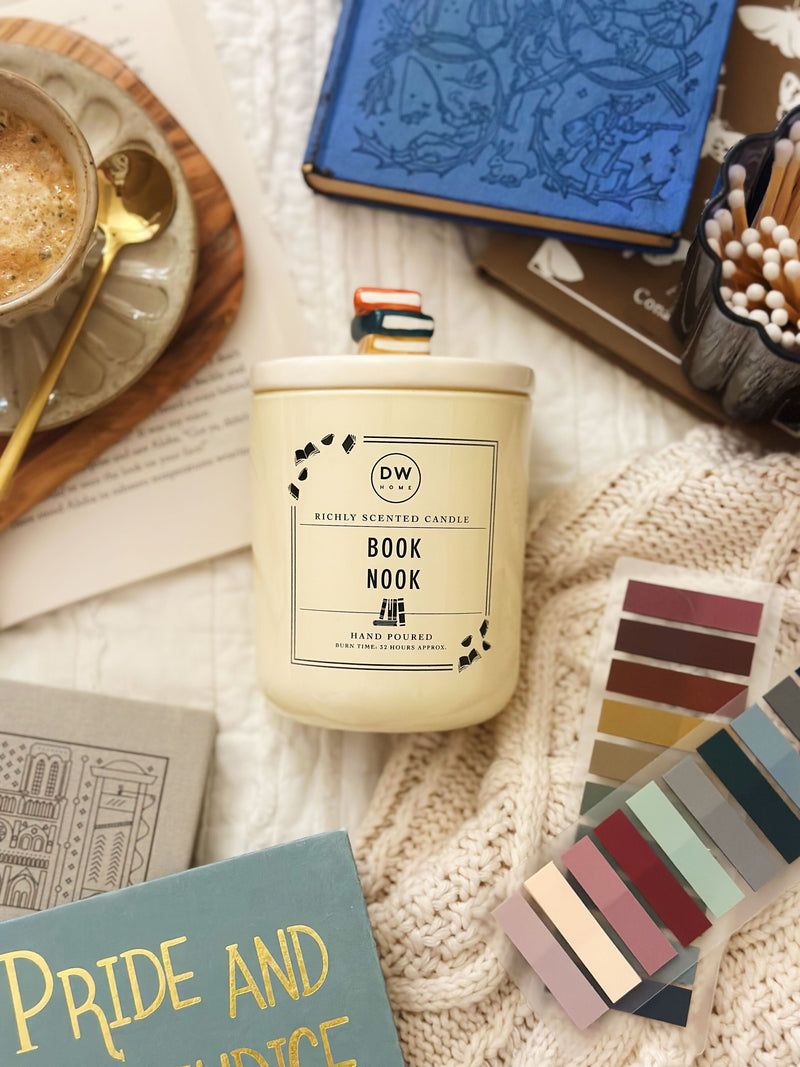 Book Nook Candle Double Wick