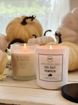 Sea Salt Pumpkin Candle Single Wick