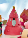 Peppermint Bark Ceramic Single Wick Candle