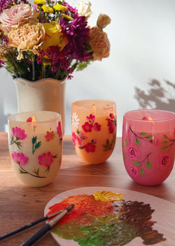 Peach Bellini Single Wick Candle