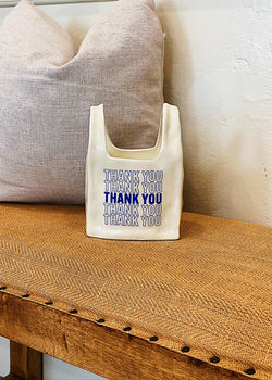 Thank You Bag | Jasmine & Coconut Candle Double Wick