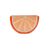 Goodies, ceramic orange fruit wedge candle