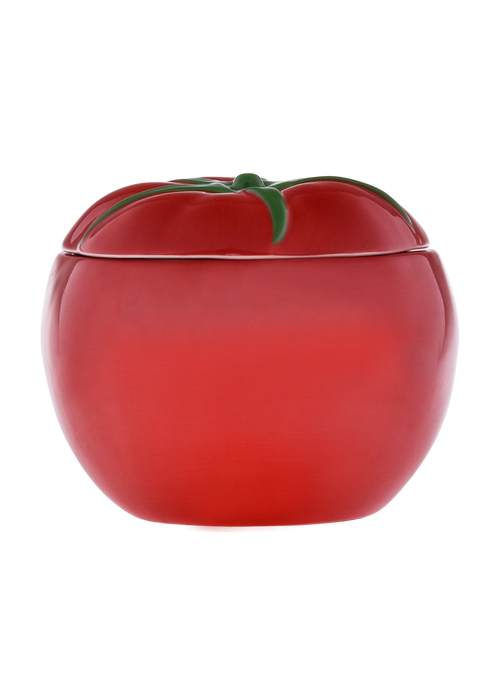 Goodies, red tomato candle with lid