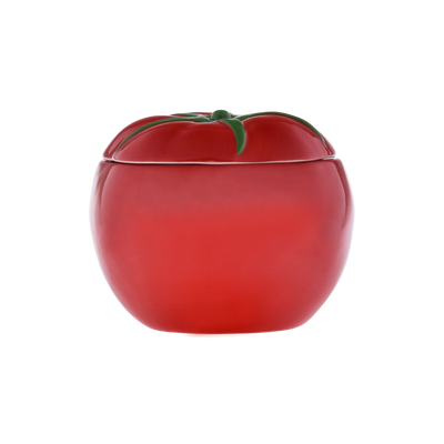 Goodies, red tomato candle with lid