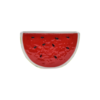 Goodies, ceramic watermelon wedge candle