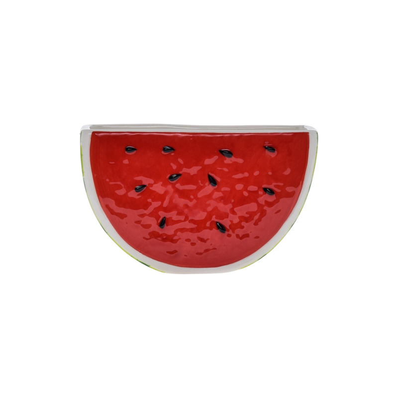 Goodies, ceramic watermelon wedge candle
