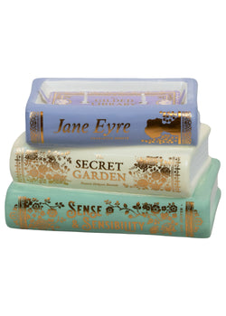 Gilded Library | Ceramic Books
