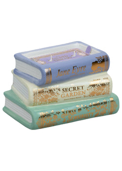 Gilded Library | Ceramic Books