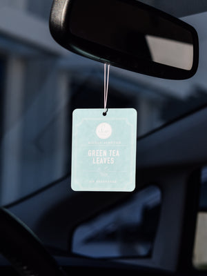 Green Tea Leaves | Hanging Air Freshener