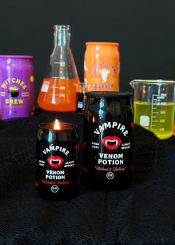 Vampire Venom Potion Candle Single Wick and Mini