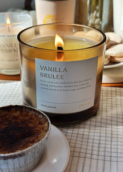 Vanilla Brulee Candle Wooden Wick