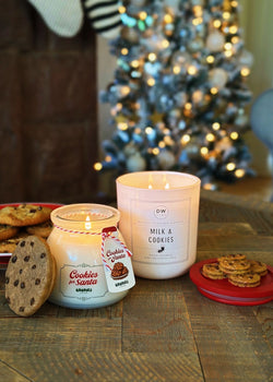 Cookies for Santa Single Wick Candle