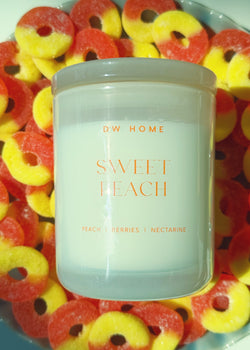 Sweet Peach Candle Single Wick