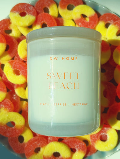Sweet Peach Candle Single Wick