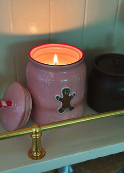 Peppermint Bark | Ceramic Single Wick 