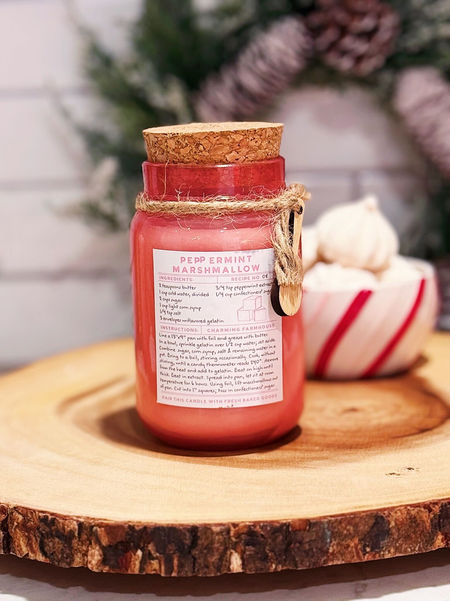 Peppermint Marshmallow – DW Home Candles