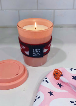 Ghosts Tears Latte Candle Single Wick