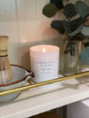 Green Tea Leaves Candle Single Wick