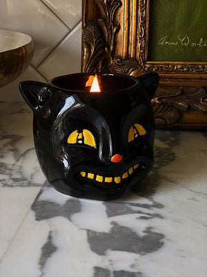 Caramel Apple | Ceramic Candle Wooden Wick