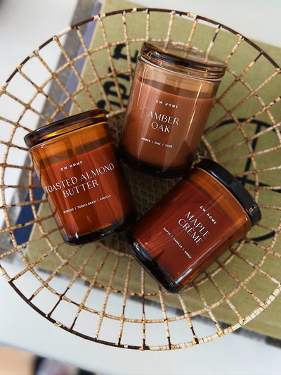 Amber Oak - Mini Single Wick Candle