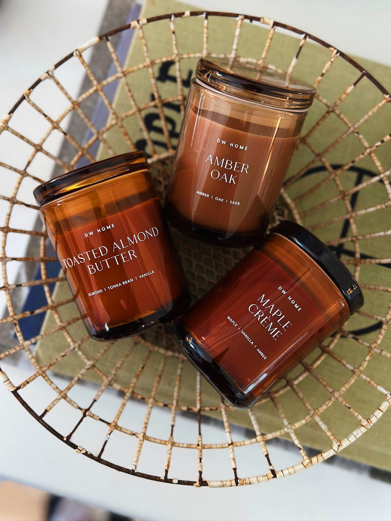 Amber Oak - Mini Single Wick Candle