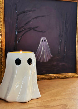 Spooky Spice | Ghost Single Wick Candle