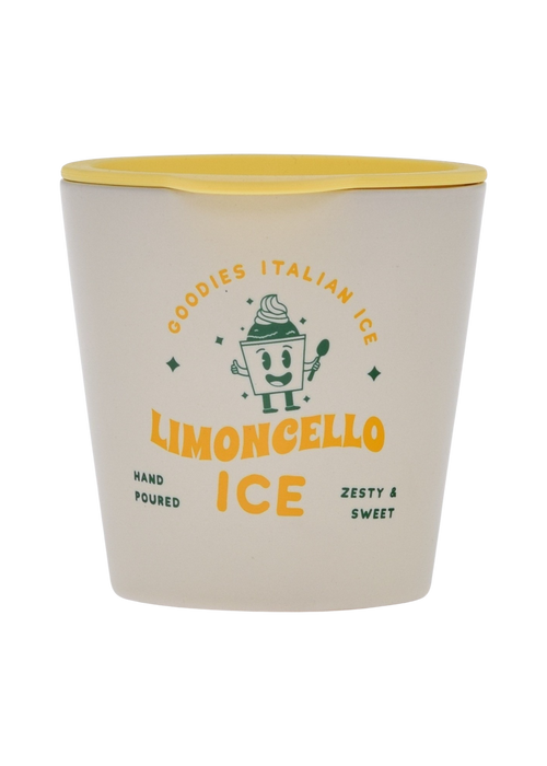 Goodies, ceramic ice cream pint with silicone lid