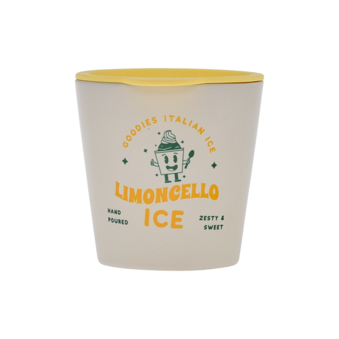Goodies, ceramic ice cream pint with silicone lid