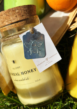 Oatmeal Honey Candle Single Wick