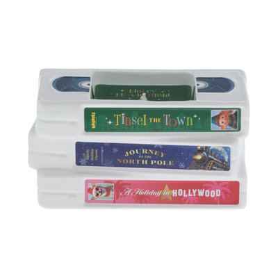 Merry Movie Night | VHS Tape | Ceramic