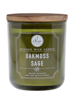 Oakmoss Sage | WOODEN WICK CANDLE