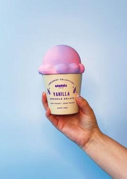 Vanilla Sprinkle Gelato Candle Single Wick