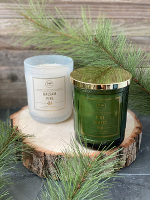 Balsam Pine Candle Double Wick 