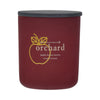 Red container with 'Orchard' branding on a red background