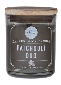 Patchouli Oud | Wooden Wick Candle - Mini