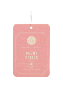 Peony Petals | Hanging Air Freshener