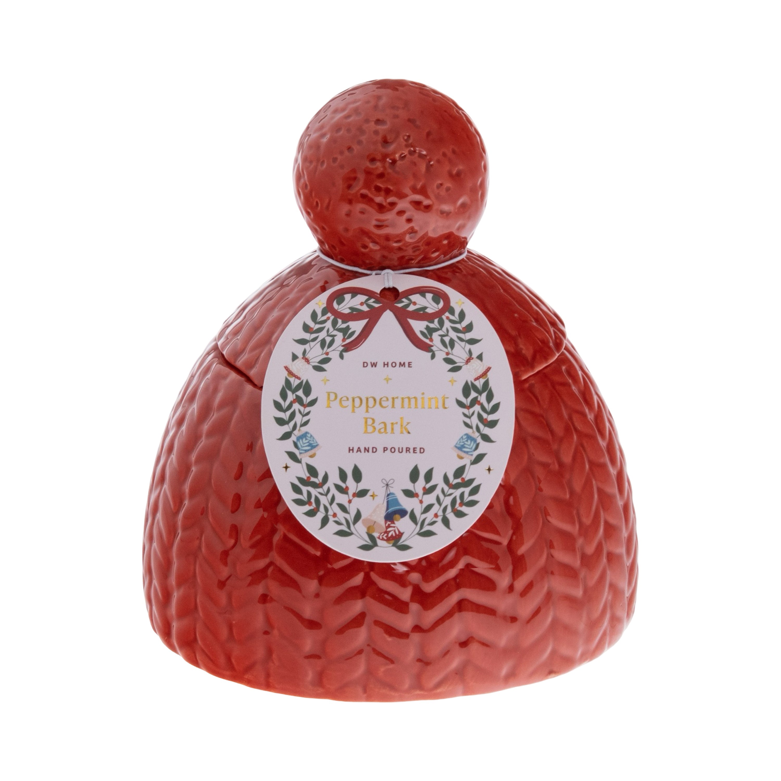 オリジナル　Peppermint Parlour - 7インチ Peppermint Bark | Ceramic – DW Home Candles