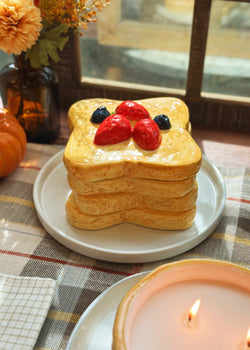 Buttermilk French Toast Ceramic Candle 4-Wick