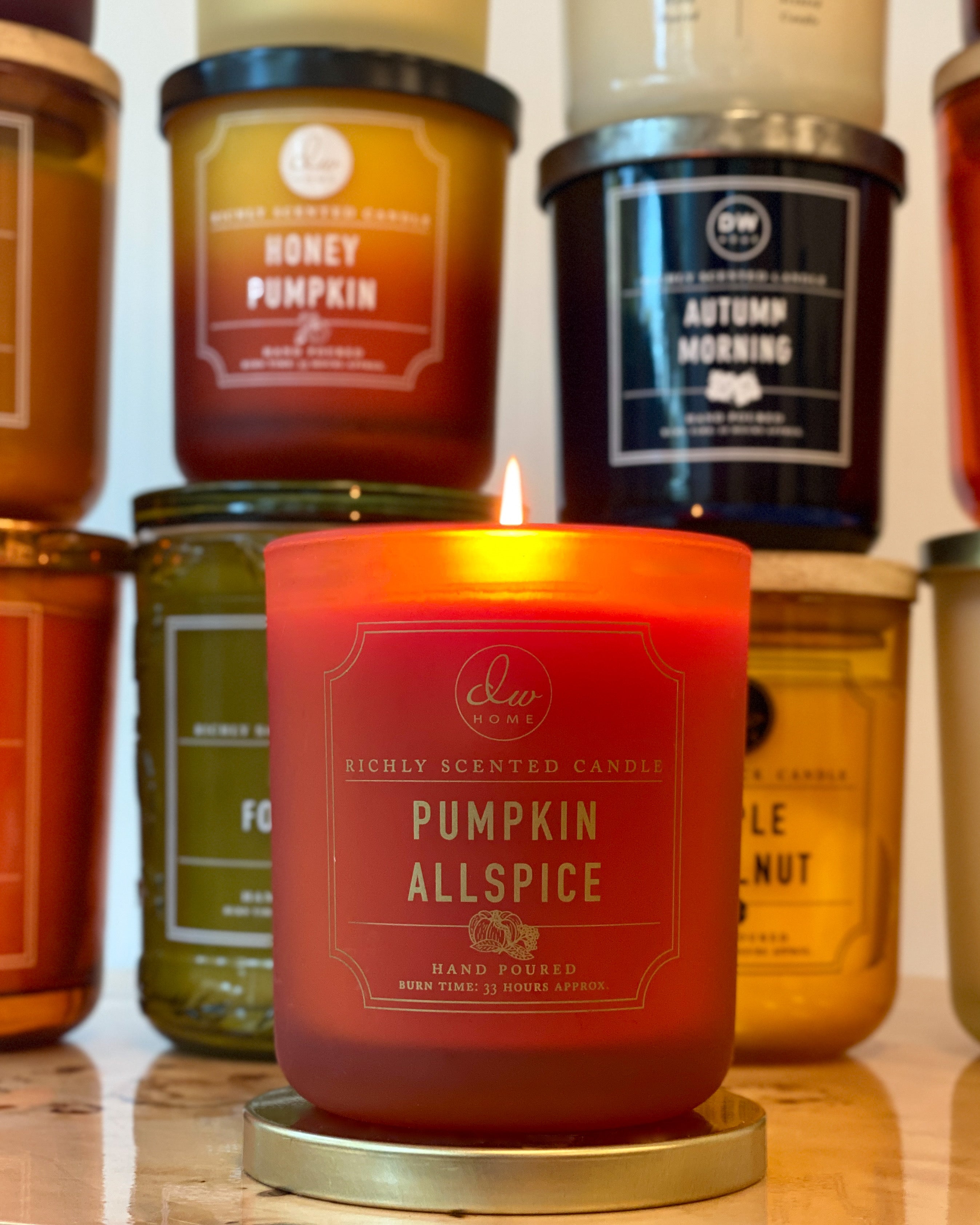 Pumpkin Allspice DW Home Candles - DW7335/DW7342/DW7349