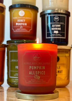 Pumpkin Allspice Candle Single Wick