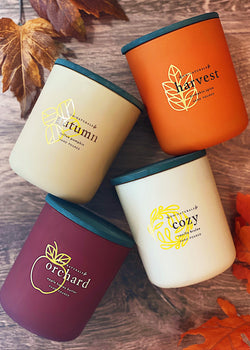 Cozy Vanilla Brulee Candle Single Wick
